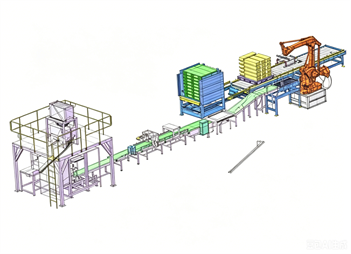 Automatic Fertilizer Bagging Line